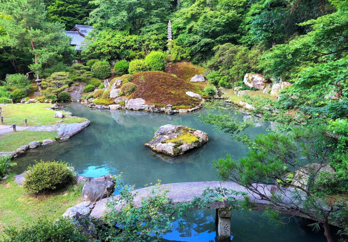 青蓮院　龍心池